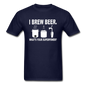 I Brew Beer - Unisex Classic T-Shirt - navy