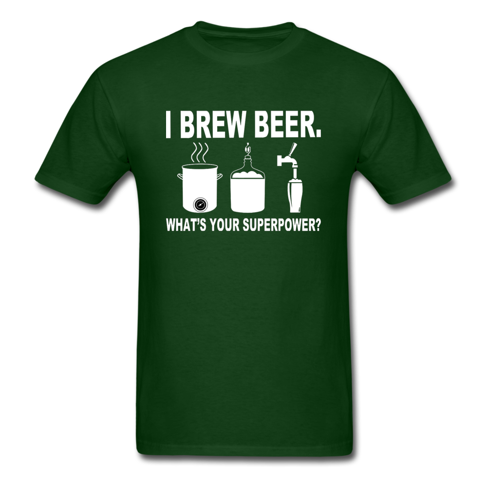 I Brew Beer - Unisex Classic T-Shirt - forest green