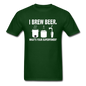 I Brew Beer - Unisex Classic T-Shirt - forest green