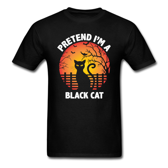 Halloween Black Cat - Unisex Classic T-Shirt - black