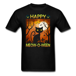 Happy Meow-O-Ween - Unisex Classic T-Shirt - black