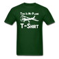 This Is My Plane T-Shirt - Black - Unisex Classic T-Shirt - forest green