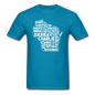 Pilot's Alphabet - Wisconsin - White - Unisex Classic T-Shirt - turquoise