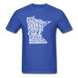 Pilot's Alphabet - Minnesota - White - Unisex Classic T-Shirt - royal blue