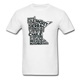 Pilot's Alphabet - Minnesota - Black - Unisex Classic T-Shirt - white