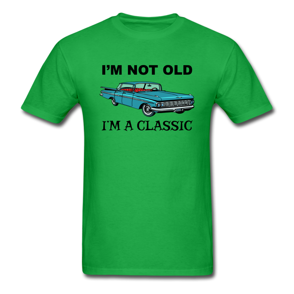 I'm Not Old - Car - Unisex Classic T-Shirt - bright green