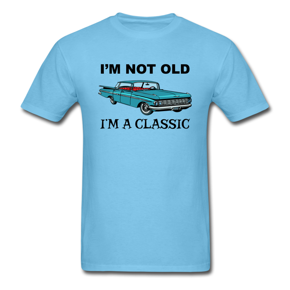 I'm Not Old - Car - Unisex Classic T-Shirt - aquatic blue