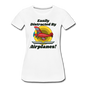 Easily Distracted - Red Taildragger - Women’s Premium T-Shirt - white