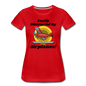 Easily Distracted - Red Taildragger - Women’s Premium T-Shirt - red