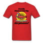 Easily Distracted - Red Taildragger - Unisex Classic T-Shirt - red