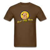 Best Dog Mom - Unisex Classic T-Shirt - brown