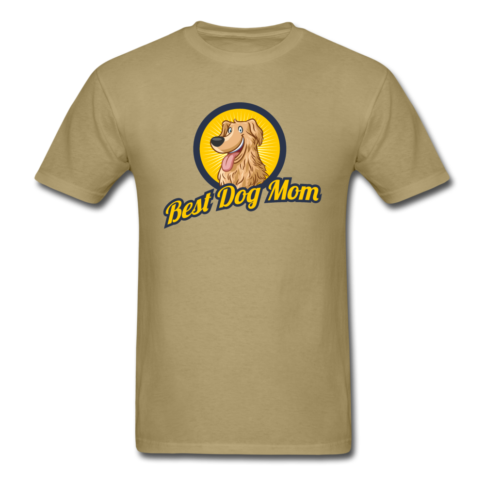 Best Dog Mom - Unisex Classic T-Shirt - khaki