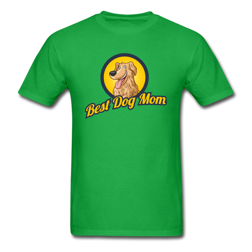 Best Dog Mom - Unisex Classic T-Shirt - bright green