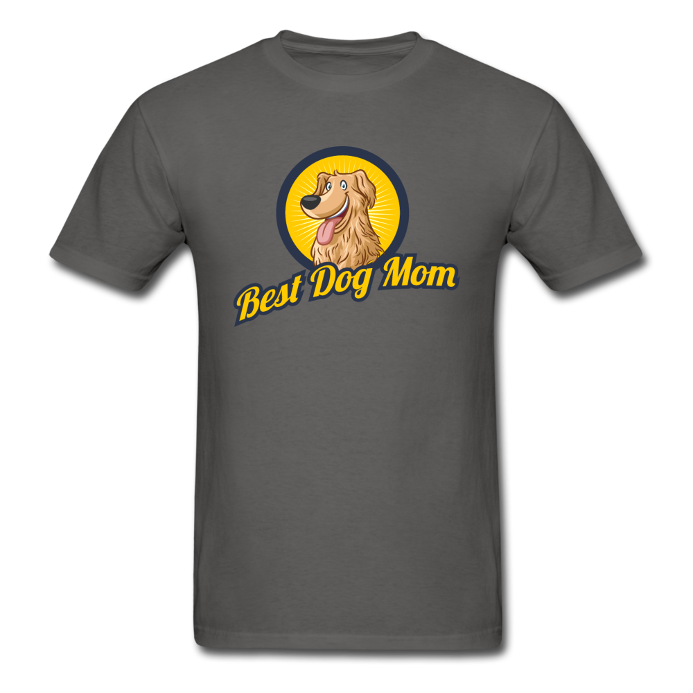 Best Dog Mom - Unisex Classic T-Shirt - charcoal