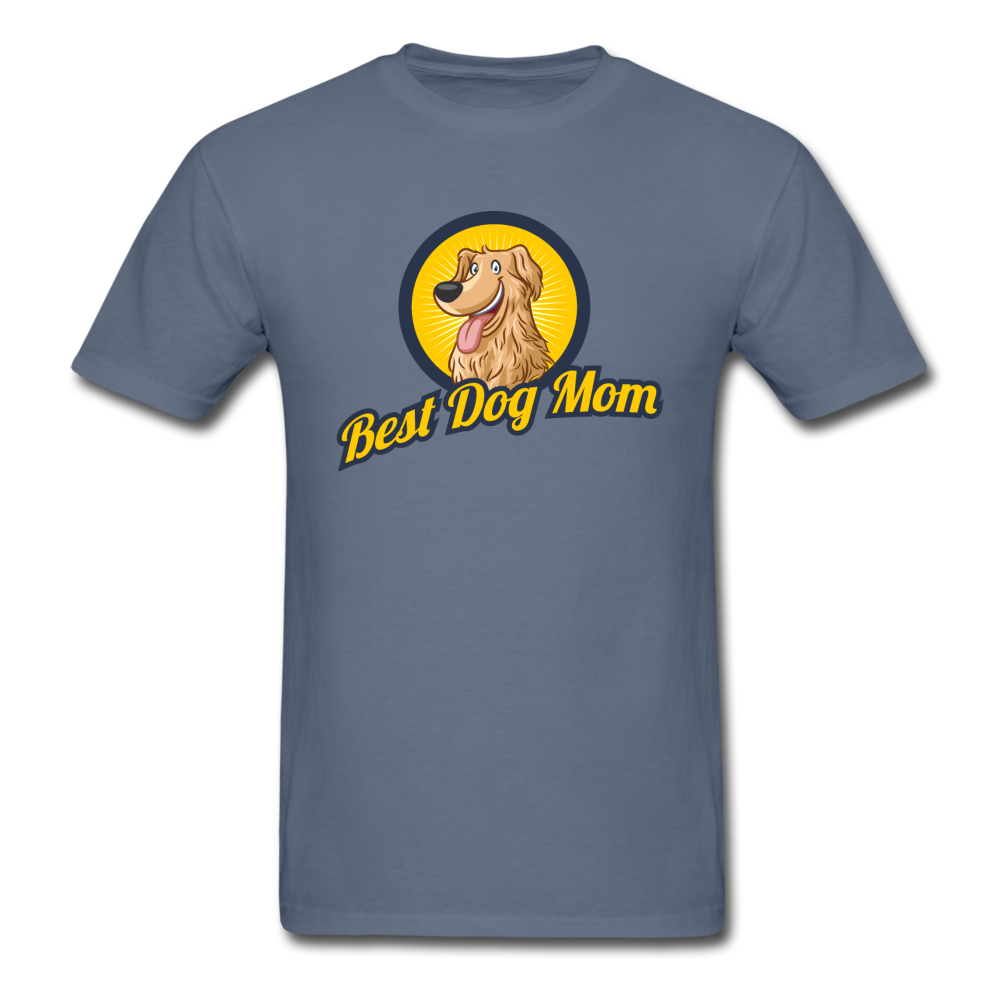 Best Dog Mom - Unisex Classic T-Shirt - denim