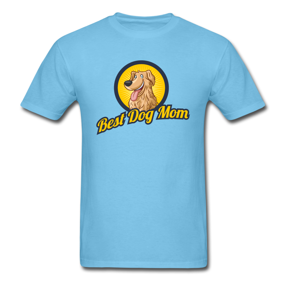 Best Dog Mom - Unisex Classic T-Shirt - aquatic blue