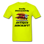 Easily Distracted - Antique Aircraft - Unisex Classic T-Shirt - safety green