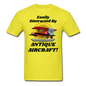 Easily Distracted - Antique Aircraft - Unisex Classic T-Shirt - yellow