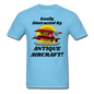 Easily Distracted - Antique Aircraft - Unisex Classic T-Shirt - aquatic blue