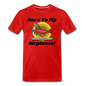 Born To Fly - Airplanes - Men's Premium T-Shirt - red