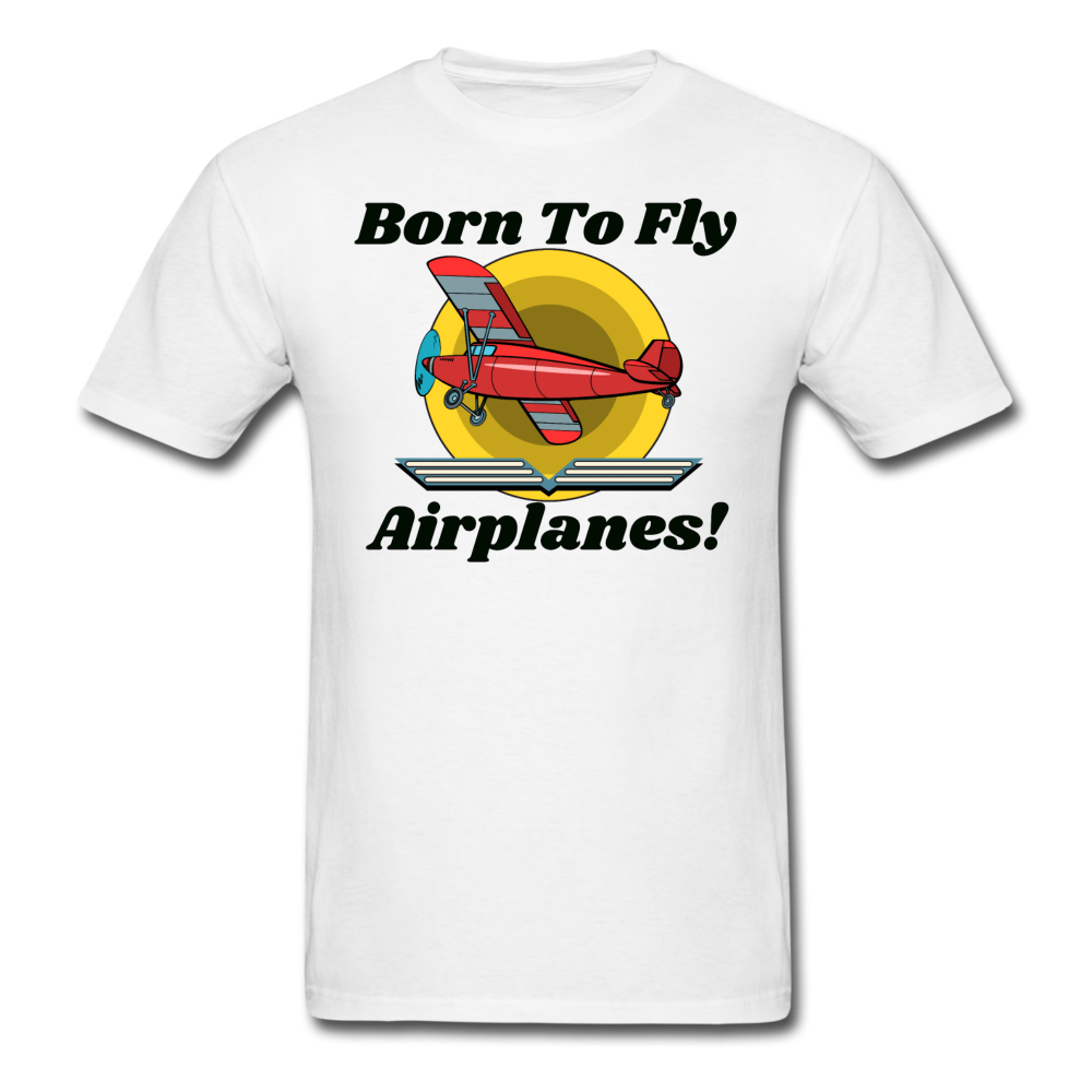 Born To Fly - Airplanes - Unisex Classic T-Shirt - white