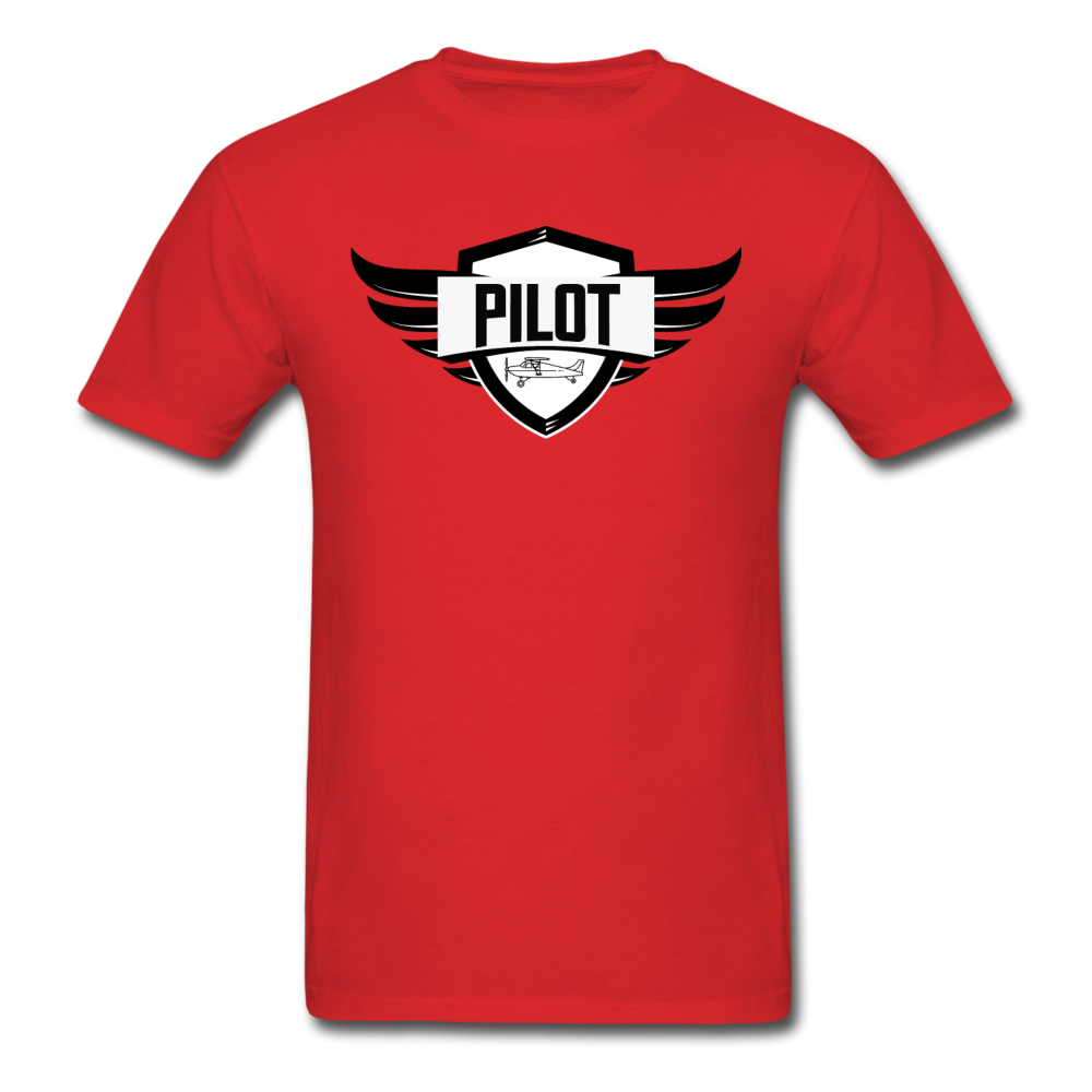 Pilot - Wings - Taildragger - Unisex Classic T-Shirt - red