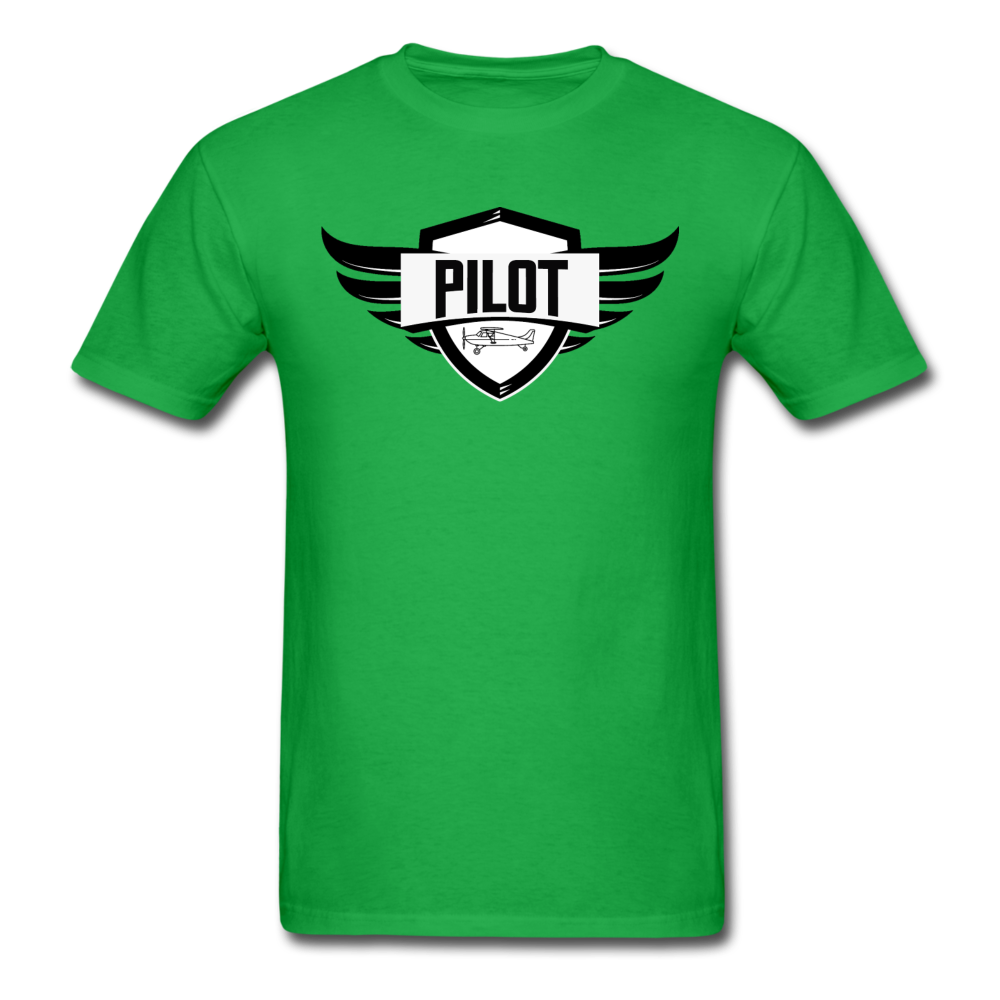 Pilot - Wings - Taildragger - Unisex Classic T-Shirt - bright green