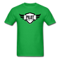 Pilot - Wings - Taildragger - Unisex Classic T-Shirt - bright green