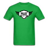 Pilot - Wings - Taildragger - Unisex Classic T-Shirt - bright green