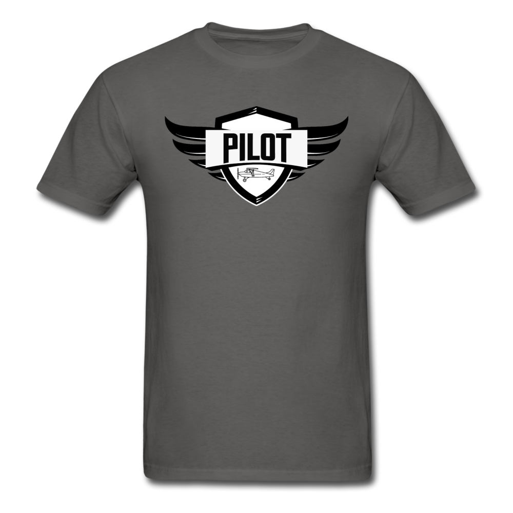 Pilot - Wings - Taildragger - Unisex Classic T-Shirt - charcoal