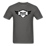 Pilot - Wings - Taildragger - Unisex Classic T-Shirt - charcoal