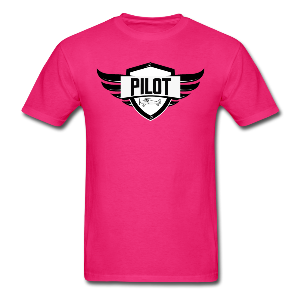 Pilot - Wings - Taildragger - Unisex Classic T-Shirt - fuchsia