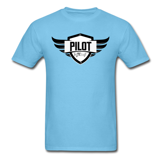 Pilot - Wings - Taildragger - Unisex Classic T-Shirt - aquatic blue