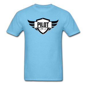 Pilot - Wings - Taildragger - Unisex Classic T-Shirt - aquatic blue