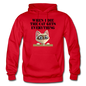 When I Die, Cat Gets Everything - Gildan Heavy Blend Adult Hoodie - red