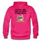 When I Die, Cat Gets Everything - Gildan Heavy Blend Adult Hoodie - fuchsia