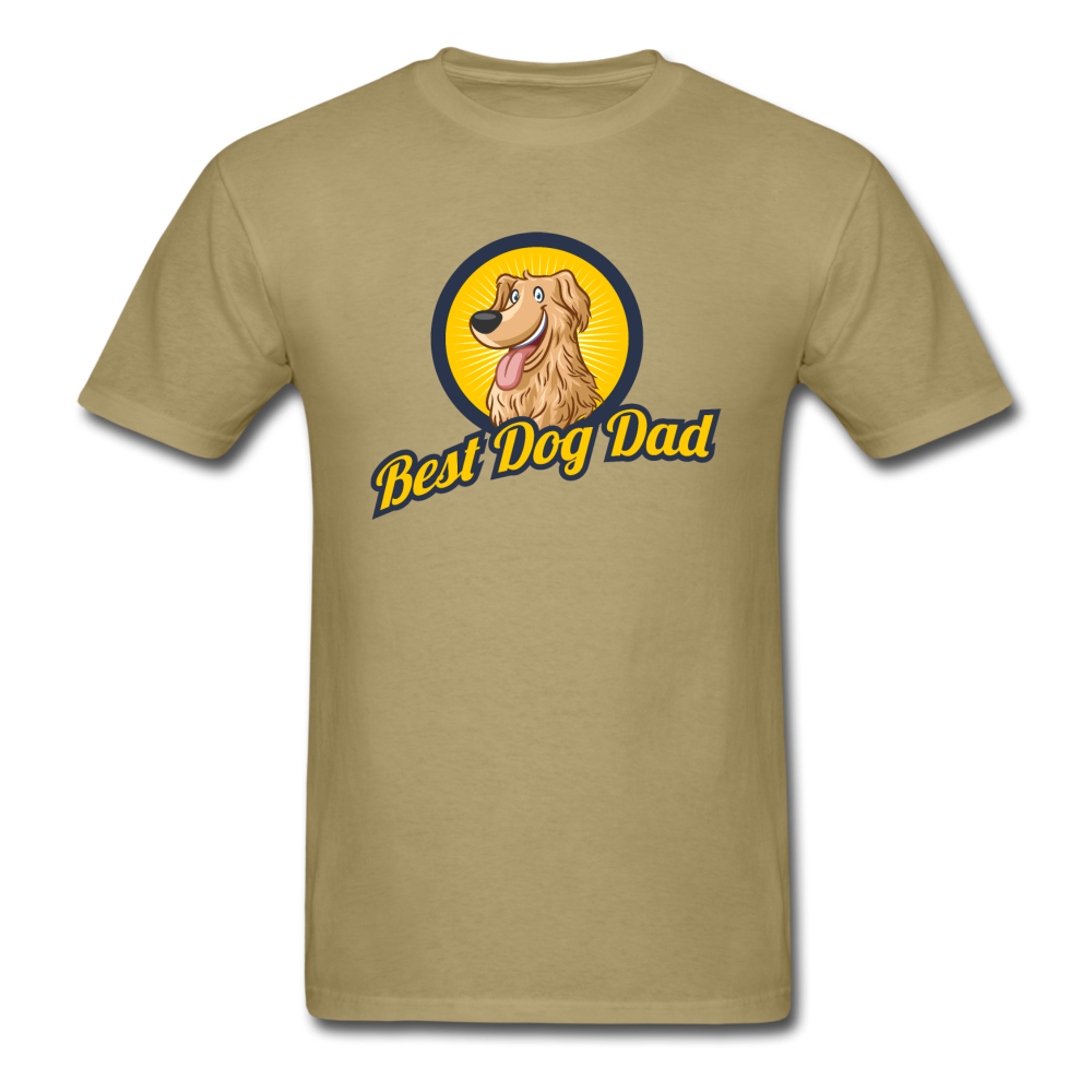 Best Dog Dad - Unisex Classic T-Shirt - khaki