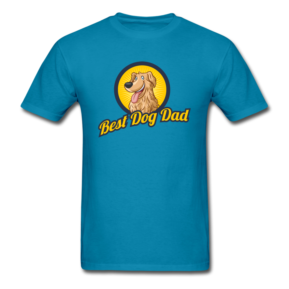 Best Dog Dad - Unisex Classic T-Shirt - turquoise