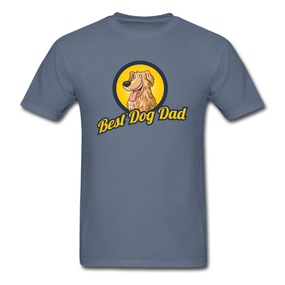 Best Dog Dad - Unisex Classic T-Shirt - denim