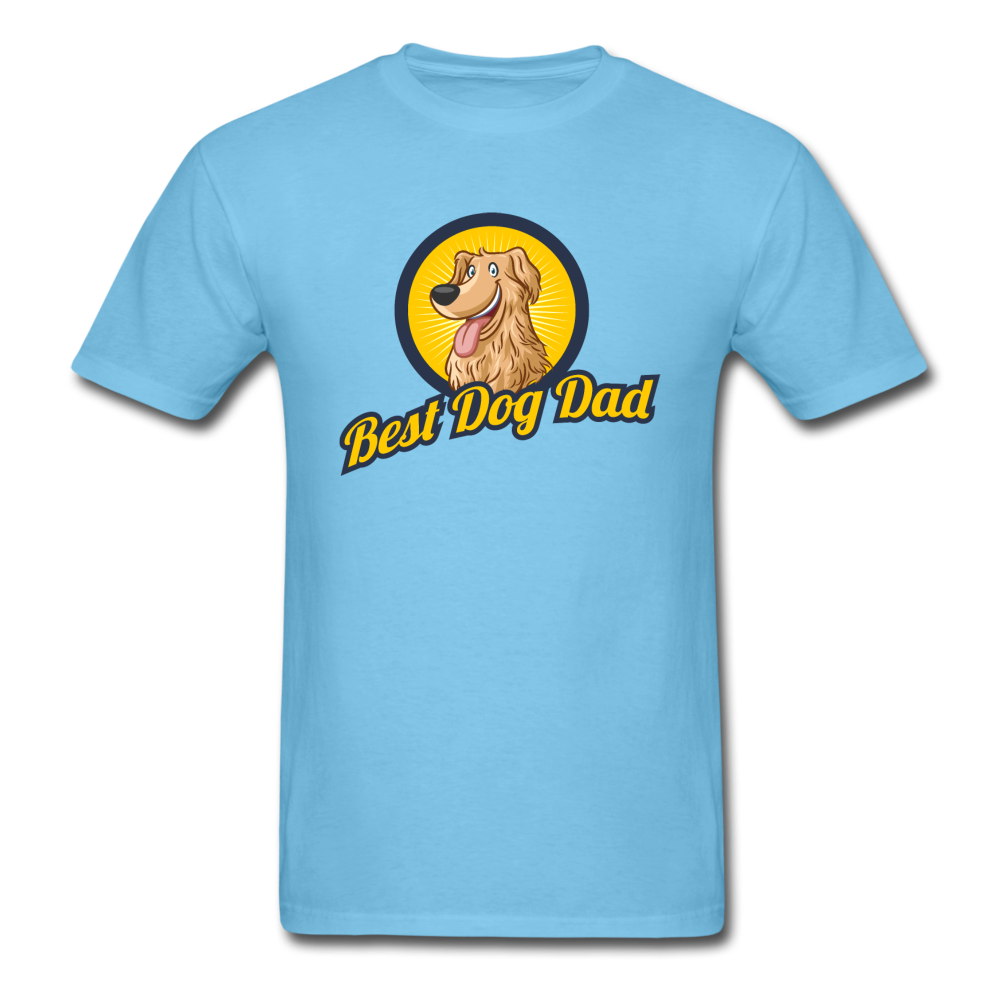 Best Dog Dad - Unisex Classic T-Shirt - aquatic blue