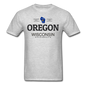 Oregon, Wisconsin - Men's T-Shirt - heather gray