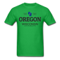 Oregon, Wisconsin - Men's T-Shirt - bright green