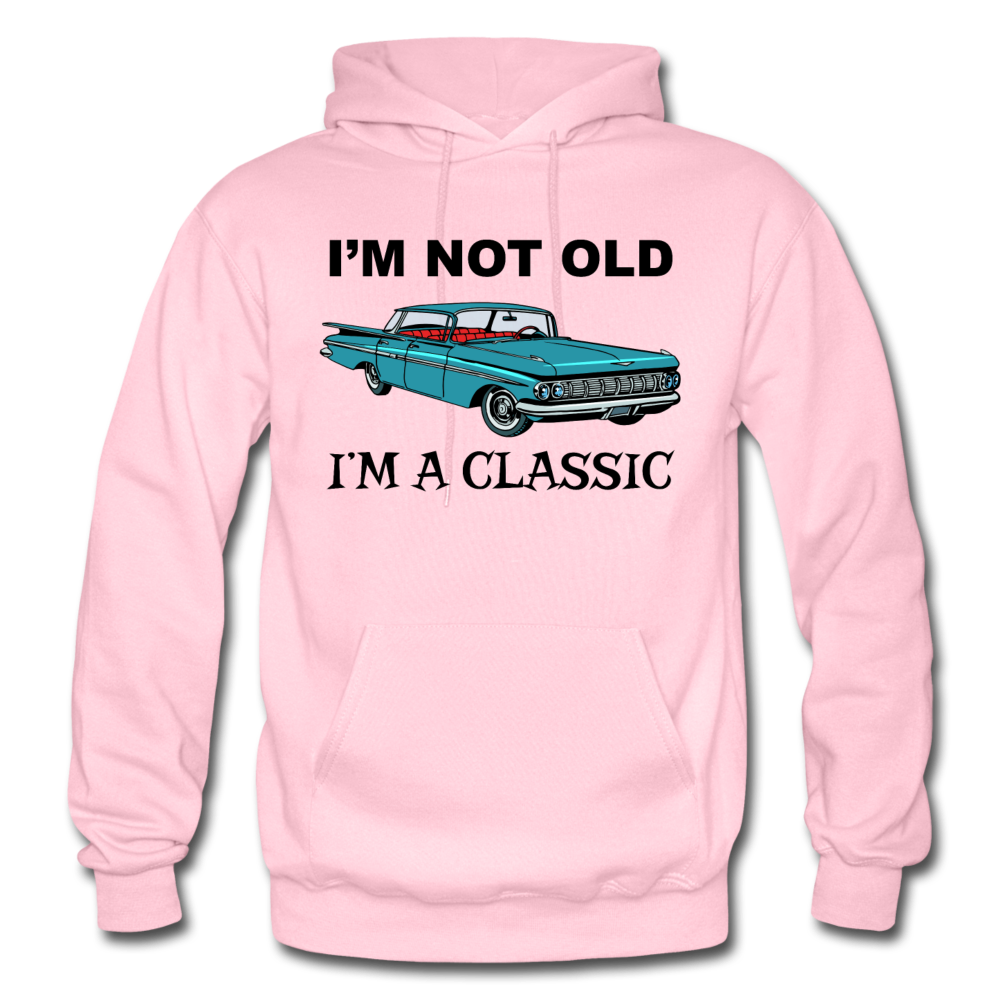 I'm Not Old - Car - Gildan Heavy Blend Adult Hoodie - light pink