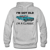 I'm Not Old - Car - Gildan Heavy Blend Adult Hoodie - heather gray