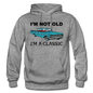 I'm Not Old - Car - Gildan Heavy Blend Adult Hoodie - graphite heather