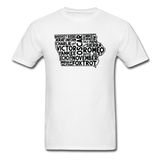 Pilot's Alphabet - Iowa - Black - Unisex Classic T-Shirt - white