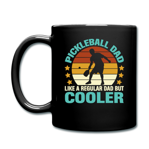 Pickleball Dad - Cooler - Full Color Mug - black