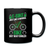 E-Bike - Cooler - Full Color Mug - black