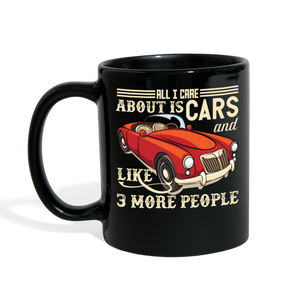 Care About Cars - MGA - Full Color Mug - black