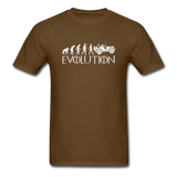 Jeep - Evolution - White - Unisex Classic T-Shirt - brown